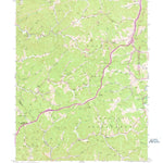 United States Geological Survey Peterson, WV (1966, 24000-Scale) digital map