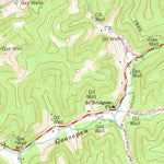 United States Geological Survey Peterson, WV (1966, 24000-Scale) digital map