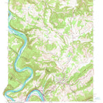 United States Geological Survey Peterstown, WV-VA (1965, 24000-Scale) digital map
