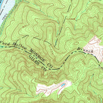 United States Geological Survey Peterstown, WV-VA (1965, 24000-Scale) digital map