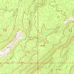United States Geological Survey Petes Cove, UT (1968, 24000-Scale) digital map