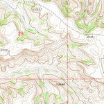 United States Geological Survey Petes Creek, ND (1974, 24000-Scale) digital map