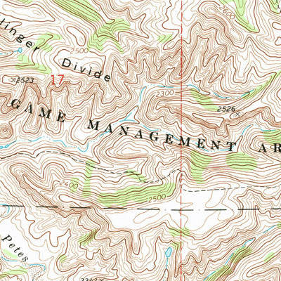 United States Geological Survey Petes Creek, ND (1974, 24000-Scale) digital map