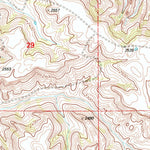 United States Geological Survey Petes Creek, ND (1997, 24000-Scale) digital map