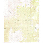 United States Geological Survey Petes Summit, NV (1989, 24000-Scale) digital map