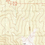 United States Geological Survey Petes Summit, NV (1989, 24000-Scale) digital map