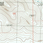 United States Geological Survey Petes Valley, CA (1989, 24000-Scale) digital map