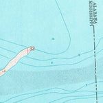 United States Geological Survey Petit Bois Island, MS-AL (1958, 24000-Scale) digital map