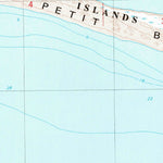United States Geological Survey Petit Bois Island, MS-AL (1982, 24000-Scale) digital map
