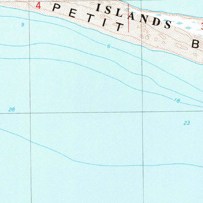 United States Geological Survey Petit Bois Island, MS-AL (1982, 24000-Scale) digital map