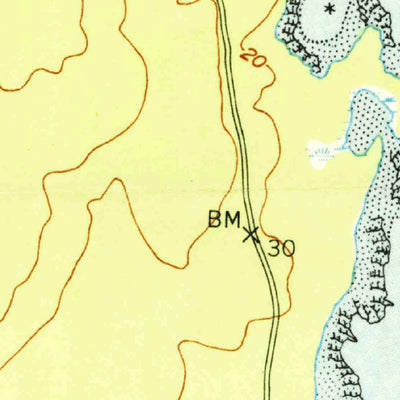 United States Geological Survey Petit Manan, ME (1950, 24000-Scale) digital map