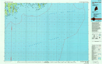 United States Geological Survey Petit Manan Point, ME (1986, 100000-Scale) digital map
