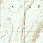 United States Geological Survey Petroglyph Canyon, CA (1982, 24000-Scale) digital map