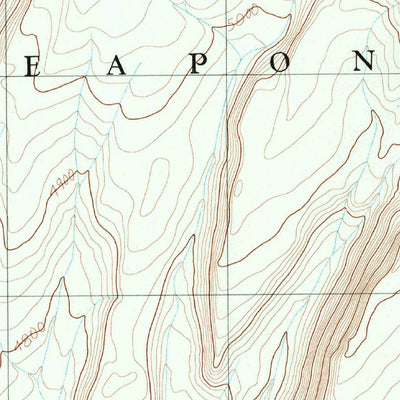United States Geological Survey Petroglyph Canyon, CA (1982, 24000-Scale) digital map