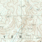 United States Geological Survey Petroglyph Canyon, CA (1982, 24000-Scale) digital map