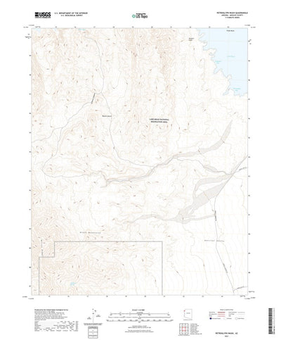 United States Geological Survey Petroglyph Wash, AZ (2021, 24000-Scale) digital map
