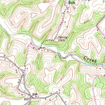 United States Geological Survey Petroleum, KY-TN (1954, 24000-Scale) digital map