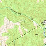 United States Geological Survey Petroleum, WV (1957, 24000-Scale) digital map