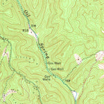 United States Geological Survey Petroleum, WV (1957, 24000-Scale) digital map