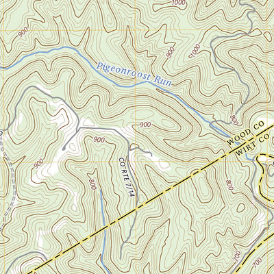 United States Geological Survey Petroleum, WV (2023, 24000-Scale) digital map