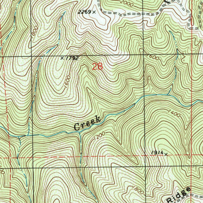 United States Geological Survey Petrolia, CA (1997, 24000-Scale) digital map