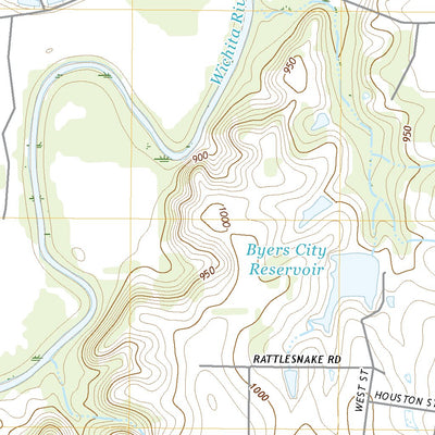 United States Geological Survey Petrolia, TX (2019, 24000-Scale) digital map