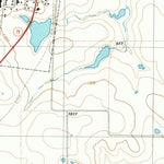 United States Geological Survey Petrolia, TX-OK (1984, 24000-Scale) digital map
