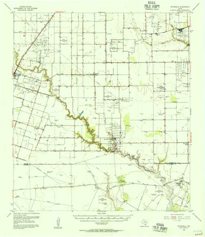 United States Geological Survey Petronila, TX (1954, 62500-Scale) digital map