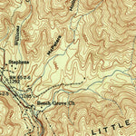 United States Geological Survey Petros, TN (1946, 24000-Scale) digital map