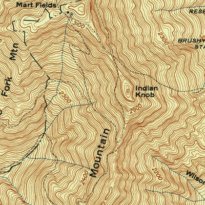 United States Geological Survey Petros, TN (1946, 24000-Scale) digital map
