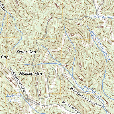 United States Geological Survey Petros, TN (2022, 24000-Scale) digital map