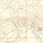 United States Geological Survey Petsch Reservoir, WY (1960, 24000-Scale) digital map