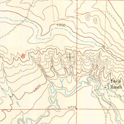 United States Geological Survey Petsch Reservoir, WY (1960, 24000-Scale) digital map