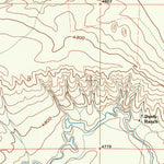 United States Geological Survey Petsch Reservoir, WY (1990, 24000-Scale) digital map