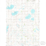 United States Geological Survey Pettibone, ND (1972, 24000-Scale) digital map