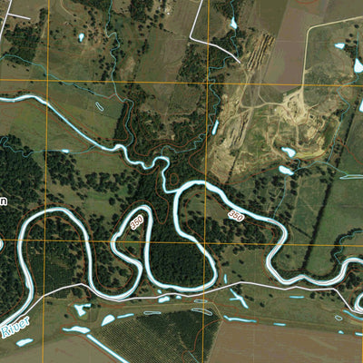 United States Geological Survey Pettibone, TX (2010, 24000-Scale) digital map