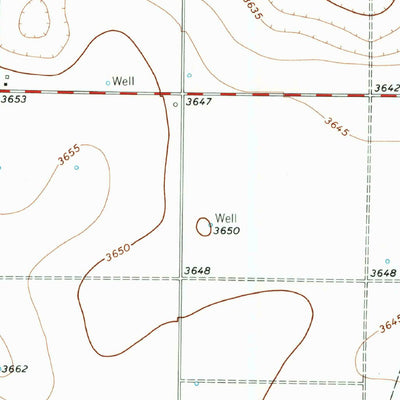 United States Geological Survey Pettit, TX (1965, 24000-Scale) digital map