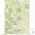 United States Geological Survey Petty Mountain, MT (1999, 24000-Scale) digital map