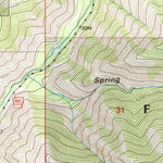 United States Geological Survey Petty Mountain, MT (1999, 24000-Scale) digital map