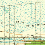 United States Geological Survey Peveto Beach, LA (1935, 31680-Scale) digital map