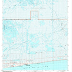 United States Geological Survey Peveto Beach, LA (1998, 24000-Scale) digital map
