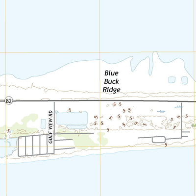 United States Geological Survey Peveto Beach, LA (2020, 24000-Scale) digital map
