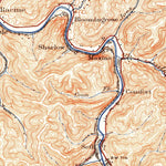 United States Geological Survey Peytona, WV (1929, 62500-Scale) digital map
