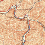 United States Geological Survey Peytona, WV (1931, 62500-Scale) digital map