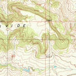 United States Geological Survey Pfeiffer Hill, WY (1984, 24000-Scale) digital map