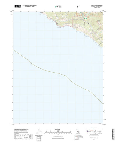United States Geological Survey Pfeiffer Point, CA (2021, 24000-Scale) digital map