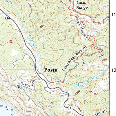 United States Geological Survey Pfeiffer Point, CA (2021, 24000-Scale) digital map