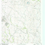 United States Geological Survey Pflugerville East, TX (1987, 24000-Scale) digital map