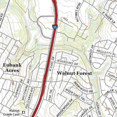 United States Geological Survey Pflugerville West, TX (2022, 24000-Scale) digital map