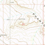 United States Geological Survey Phantom Banks, NM-TX (1968, 24000-Scale) digital map